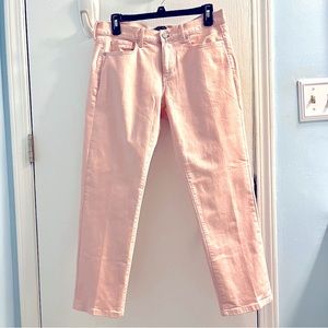 Banana Republic premium denim woman’s capris size 27 in light salmon color